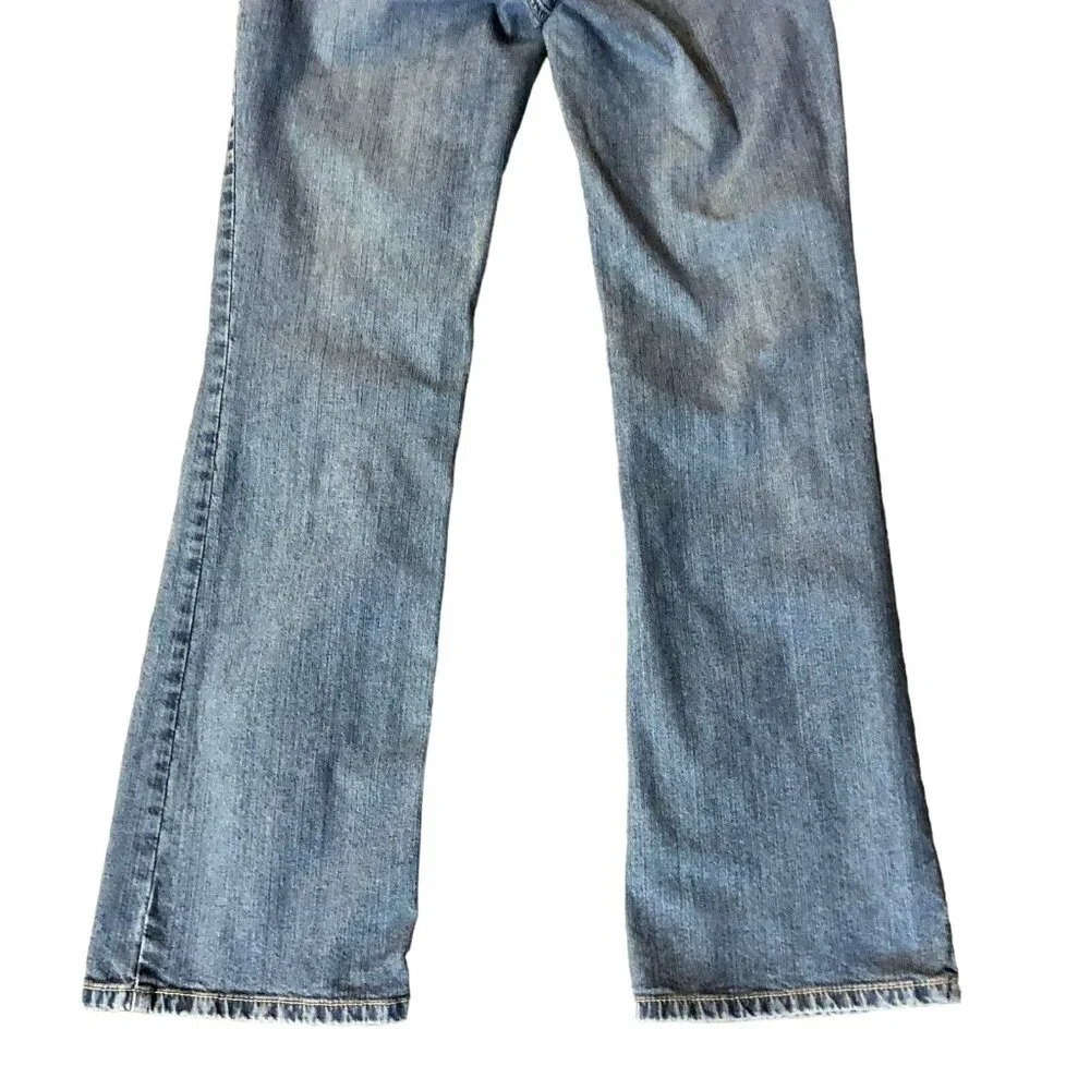 Cabi Jeans Womens 0 Used Embroidered Pockets 90s Bootcut Low Rise